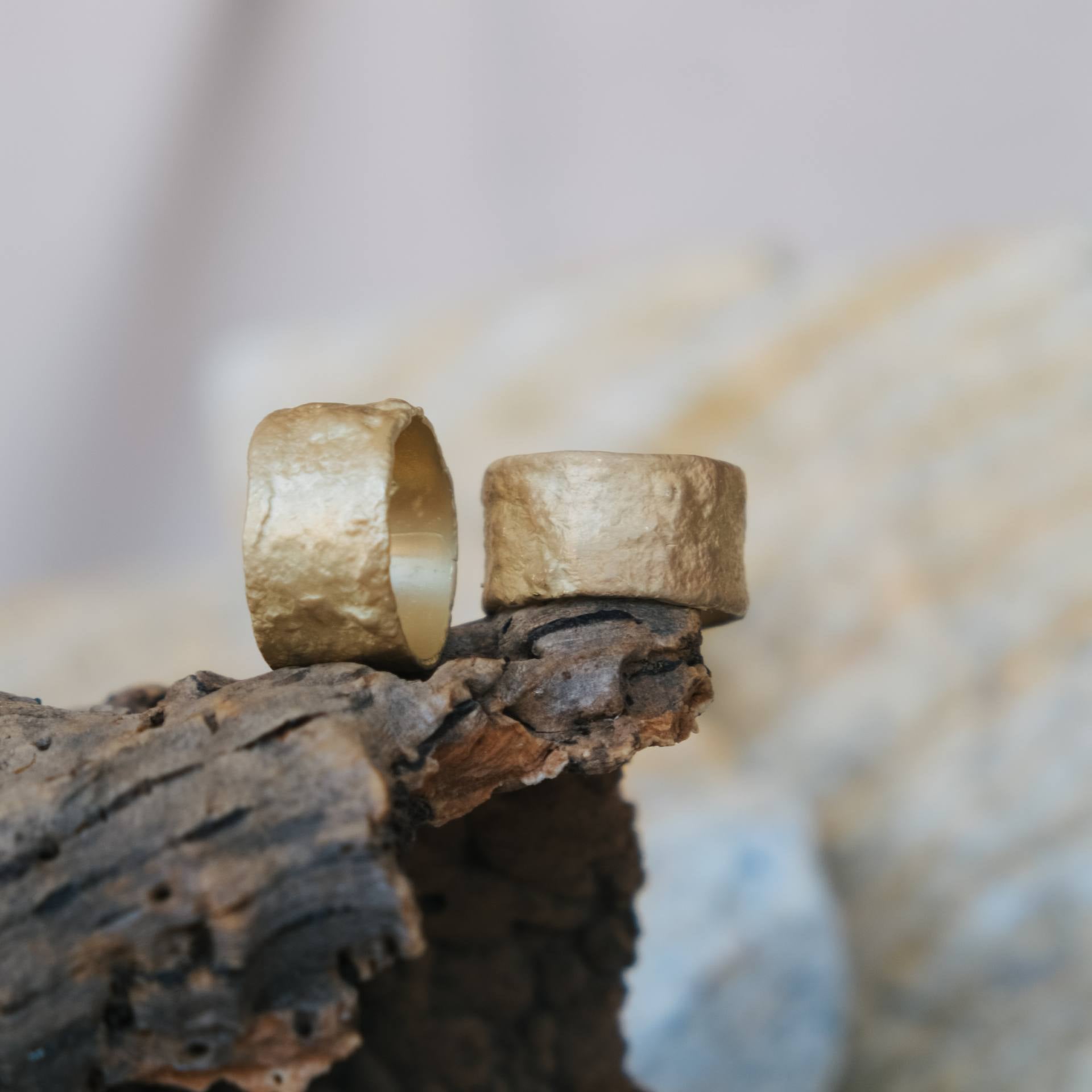Anel Oceano Dourado
